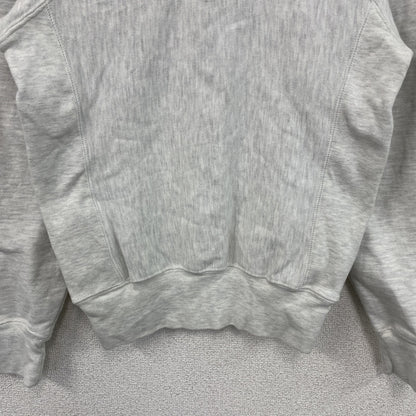 Champion　チャンピオン　リバースウィーブ　ハーフジップスウェット/トレーナー　霜降りグレー　XSサイズ