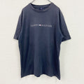 TOMY HILFIGER　トミーヒルフィガー　半袖フロントロゴTシャツ　紺　ネイビー　Mサイズ