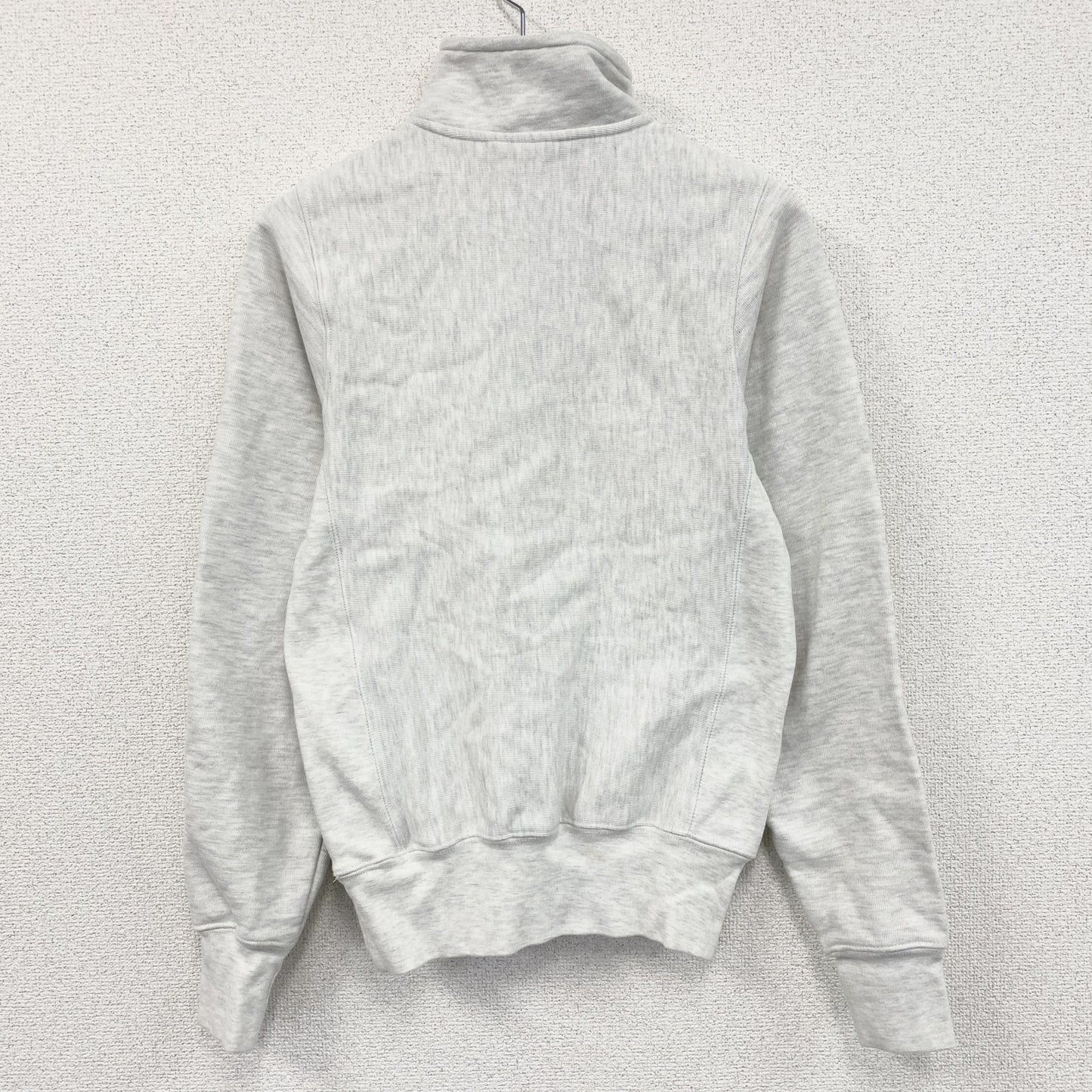 Champion　チャンピオン　リバースウィーブ　ハーフジップスウェット/トレーナー　霜降りグレー　XSサイズ