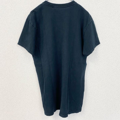 古着 used　GILDAN　ギルダン　半袖プリントTシャツ　CRAZY　MEXICAN　レトロ　黒　ブラック　Mサイズ