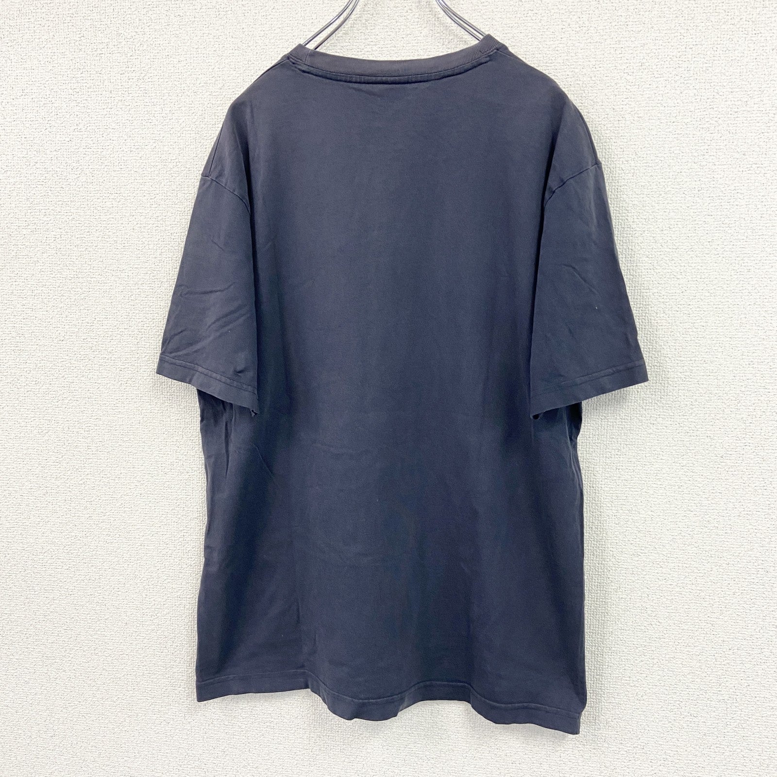 TOMY HILFIGER　トミーヒルフィガー　半袖フロントロゴTシャツ　紺　ネイビー　Mサイズ