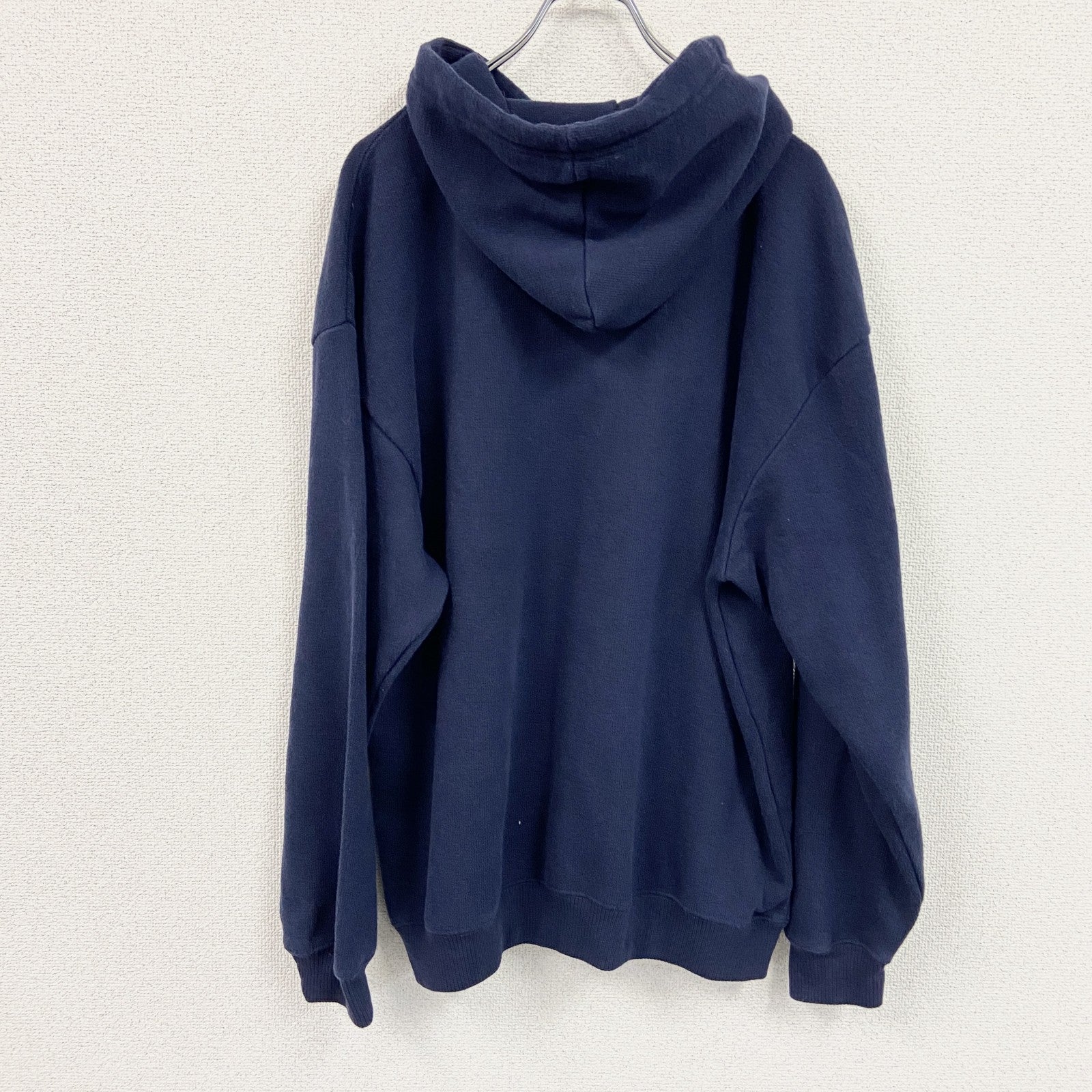 SLRE STYLE　スウェットパーカー/フーディー　紺　ネイビー　XLサイズ