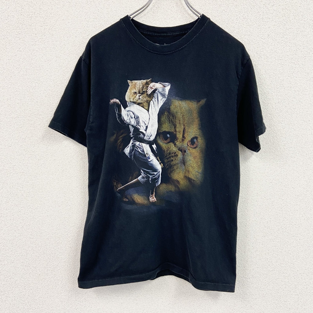 A.LAB　半袖プリントTシャツ　黒　ブラック　Mサイズ