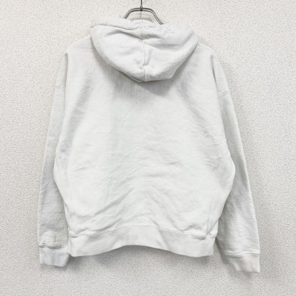 Champion　チャンピオン　リバースウィーブ　スウェットパーカー/フーディー　刺繡ロゴ　白　ホワイト　XLサイズ