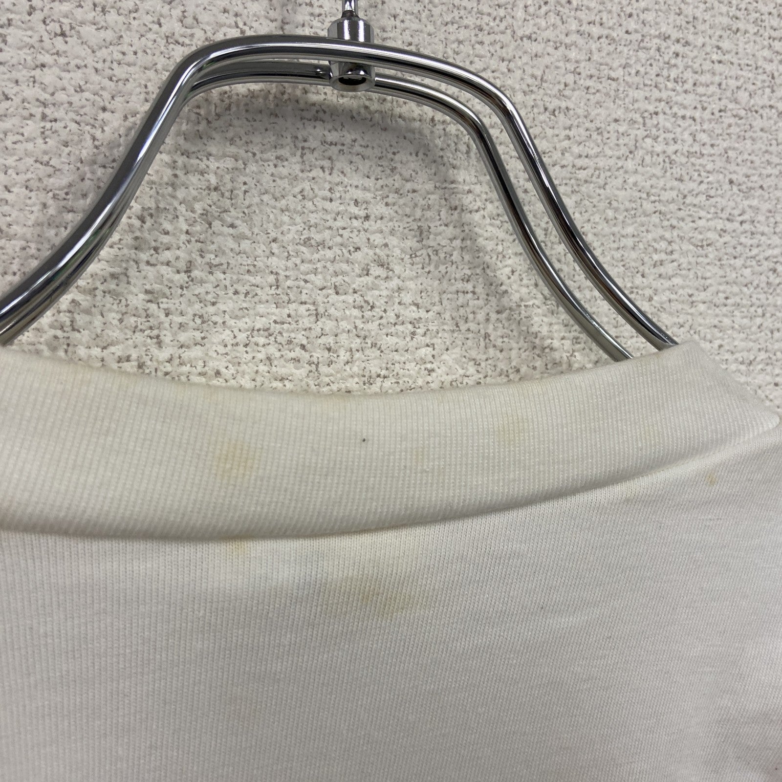 EDXODA　半袖プリントTシャツ　シングルステッチ　白　ホワイト　Lサイズ