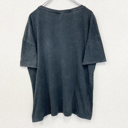 古着 used　NETFLIX　STRANGER THINGS　半袖プリントTシャツ　カジュアル　クルーネック　黒　Lサイズ