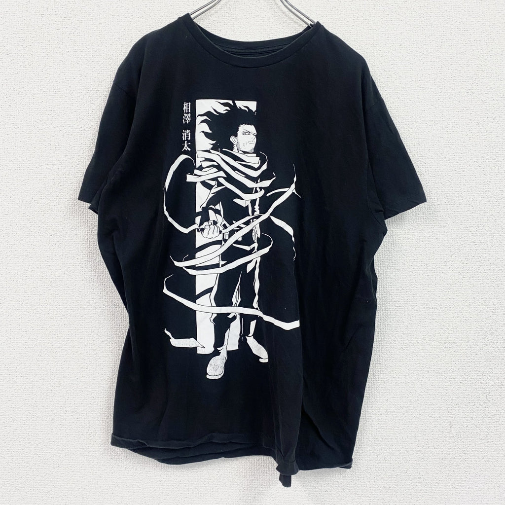 MY HERO ACADEMIA　僕のヒーローアカデミア　ヒロアカ　相澤消太　半袖プリントTシャツ　黒　ブラック　XLサイズ