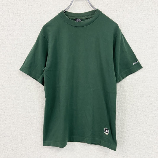 Back Channel　半袖Tシャツ　刺繡ワッペン　緑　グリーン　Sサイズ