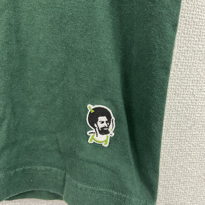 Back Channel　半袖Tシャツ　刺繡ワッペン　緑　グリーン　Sサイズ