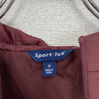 Sport-Tek　アノラックパーカー　ハーフジッププルオーバージャケット　ボルドー　Mサイズ