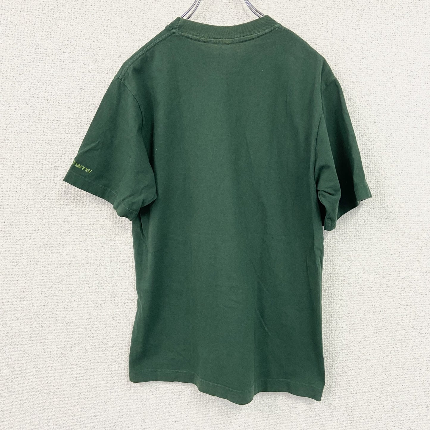 Back Channel　半袖Tシャツ　刺繡ワッペン　緑　グリーン　Sサイズ