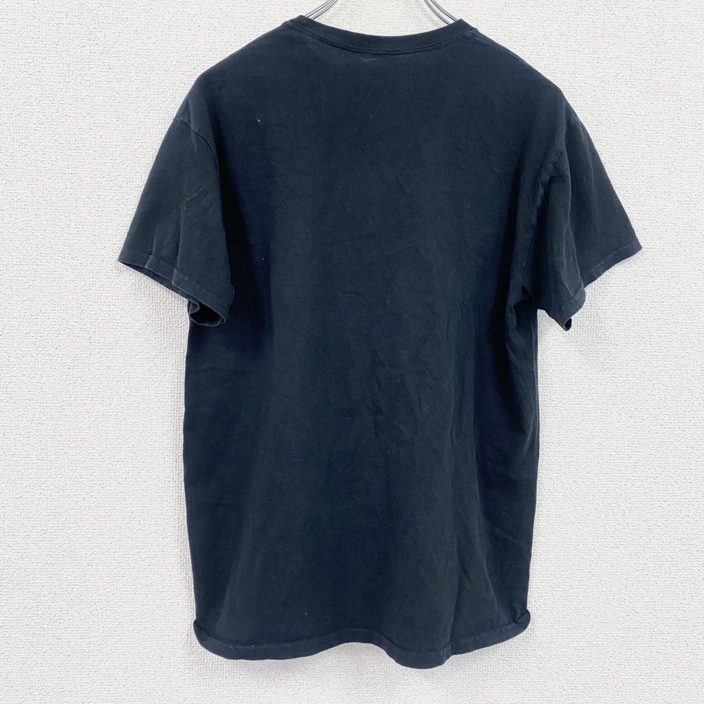 PLAYBOY　プレイボーイ　半袖プリントTシャツ　蜘蛛の巣　黒　ブラック