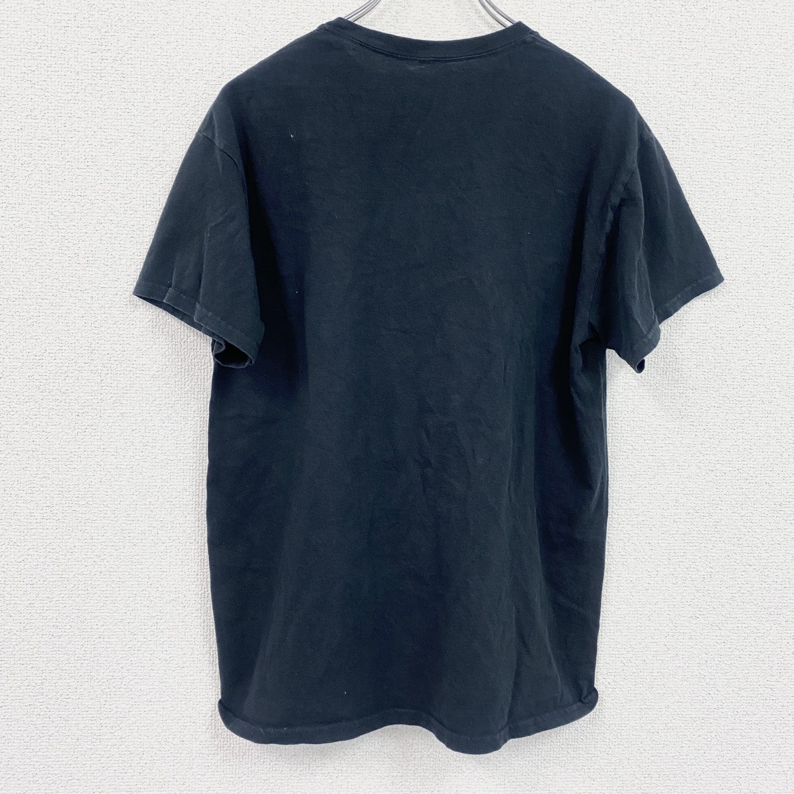 PLAYBOY　プレイボーイ　半袖プリントTシャツ　蜘蛛の巣　黒　ブラック