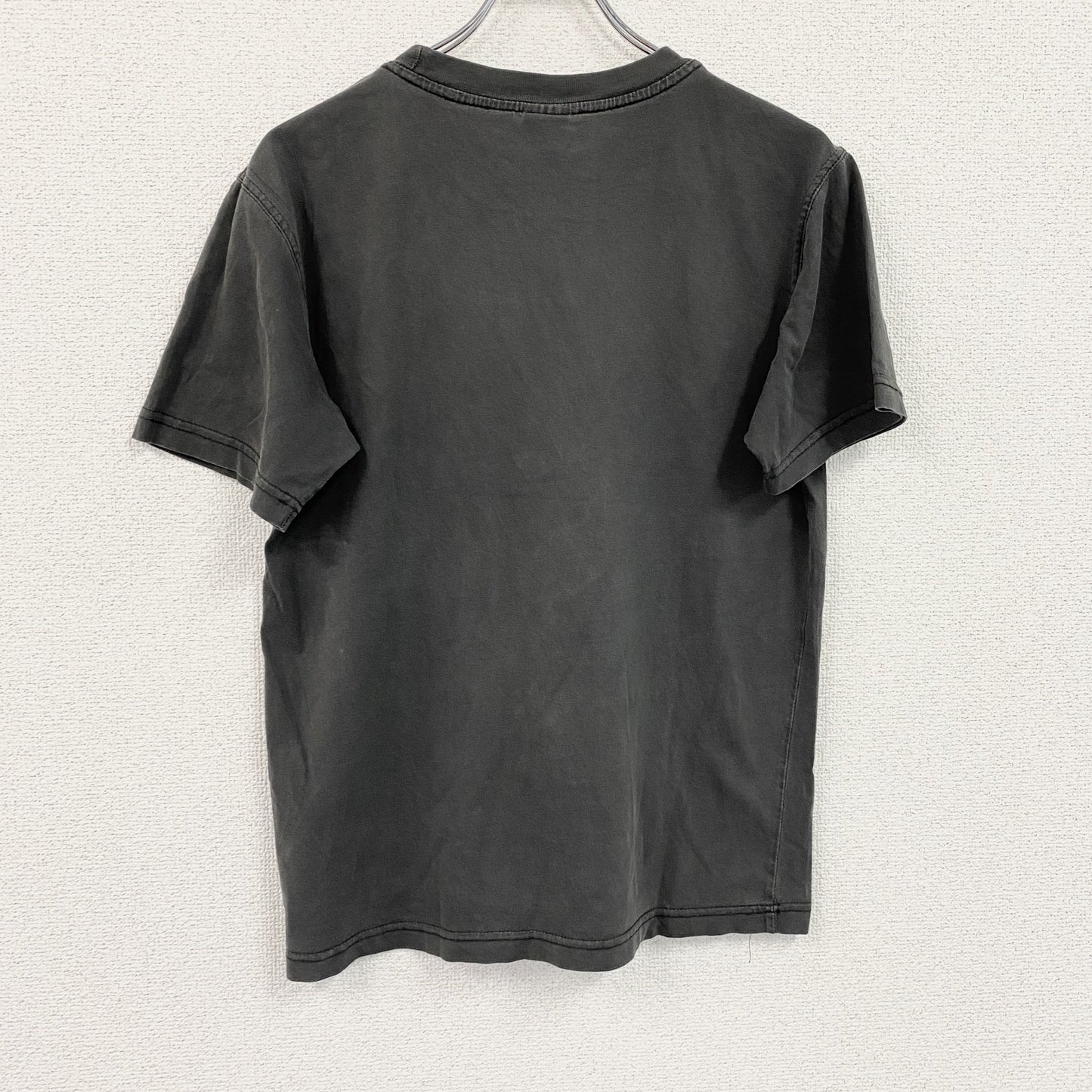 Xenoebot　クリスティアーノ・ロナウド　半袖プリントTシャツ　フェード　黒　ブラック　Mサイズ