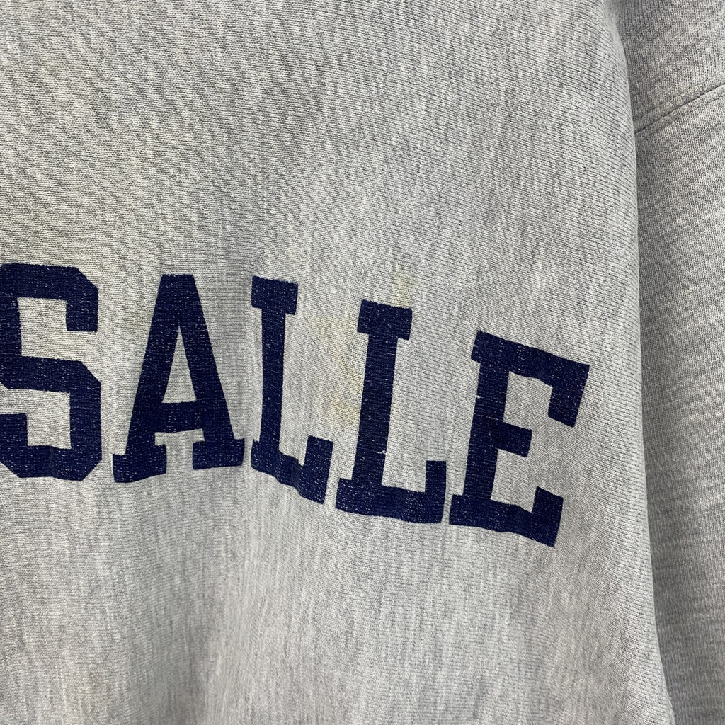 90s　Champion　チャンピオン　リバースウィーブ　スウェット/トレーナー　刺繍タグ　霜降りグレー　Lサイズ