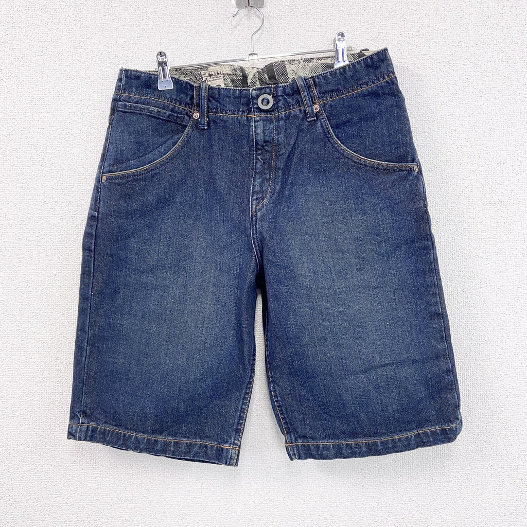 volcom ボルコム　デニムハーフパンツ/ショートパンツ　インディゴ　W32サイズ