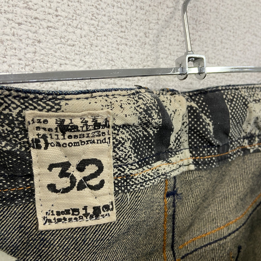 volcom ボルコム　デニムハーフパンツ/ショートパンツ　インディゴ　W32サイズ