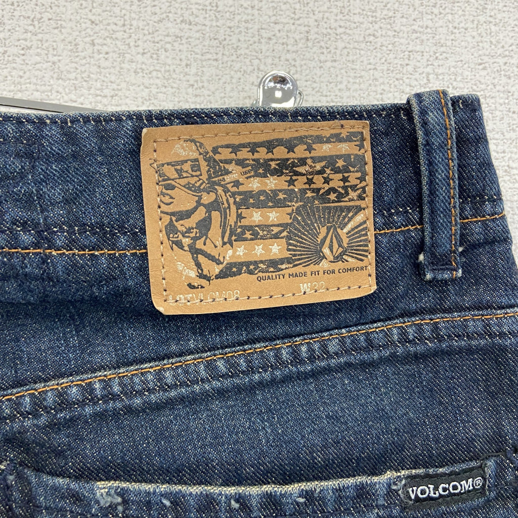 volcom ボルコム　デニムハーフパンツ/ショートパンツ　インディゴ　W32サイズ