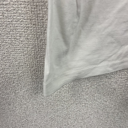 半袖プリントTシャツ　シングルステッチ　竜飛崎　青函トンネル　白　ホワイト　Lサイズ
