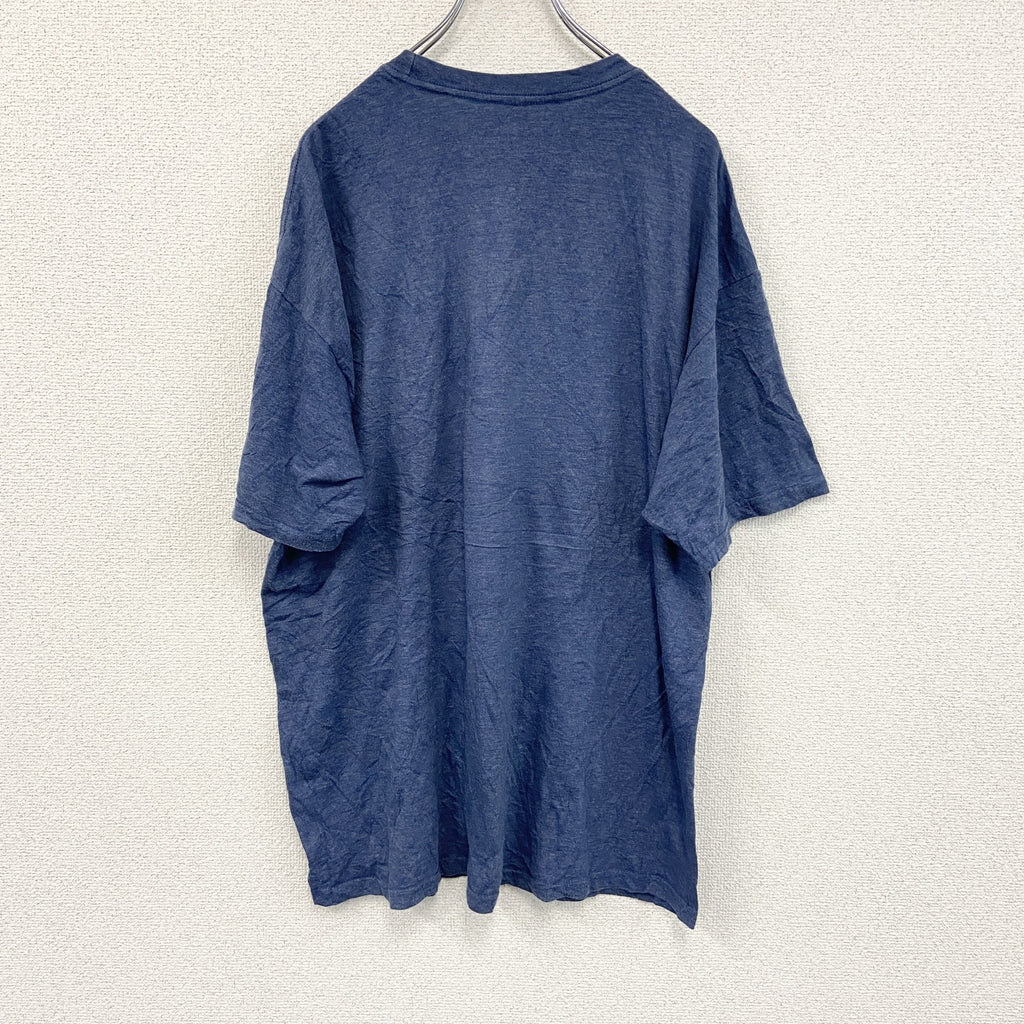 TTJ　ドゥーボーイ　半袖プリントTシャツ　青　ブルー　XXLサイズ