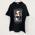 Print star　プリントスター　半袖プリントTシャツ　阿佐ヶ谷ジャズストリート　黒　ブラック　Lサイズ
