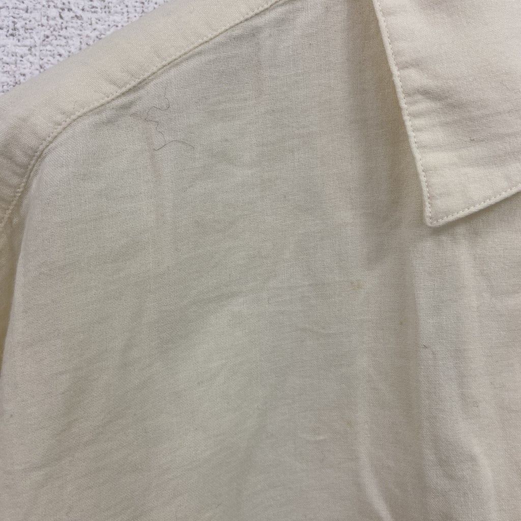 IM MEN ISSEY MIYAKE　イッセイミヤケ　MIYAKE DESIGN STUDIO　長袖ドレスシャツ　ベージュ　Mサイズ