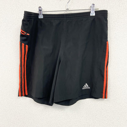 adidas　アディダス　ハーフパンツ/ショートパンツ　ランニングパンツ　黒　ブラック　Lサイズ