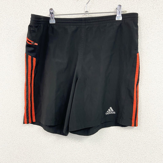 adidas　アディダス　ハーフパンツ/ショートパンツ　ランニングパンツ　黒　ブラック　Lサイズ