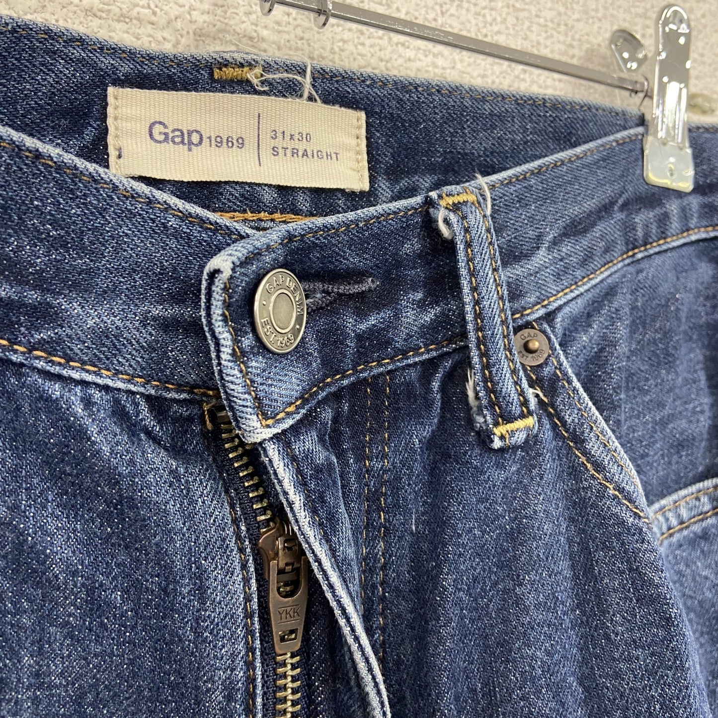 GAP　ギャップ　デニムパンツ/ジーンズ　ジップフライ　インディゴ　W31サイズ