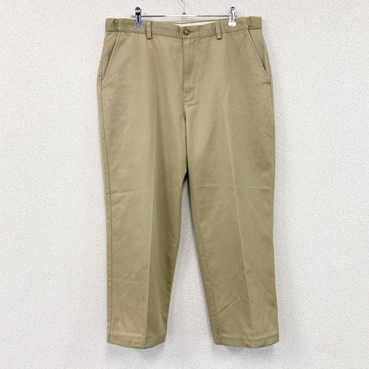 L.L.Bean　エルエルビーン　チノパンツ　ジップフライ　無地　ベージュ　35サイズ