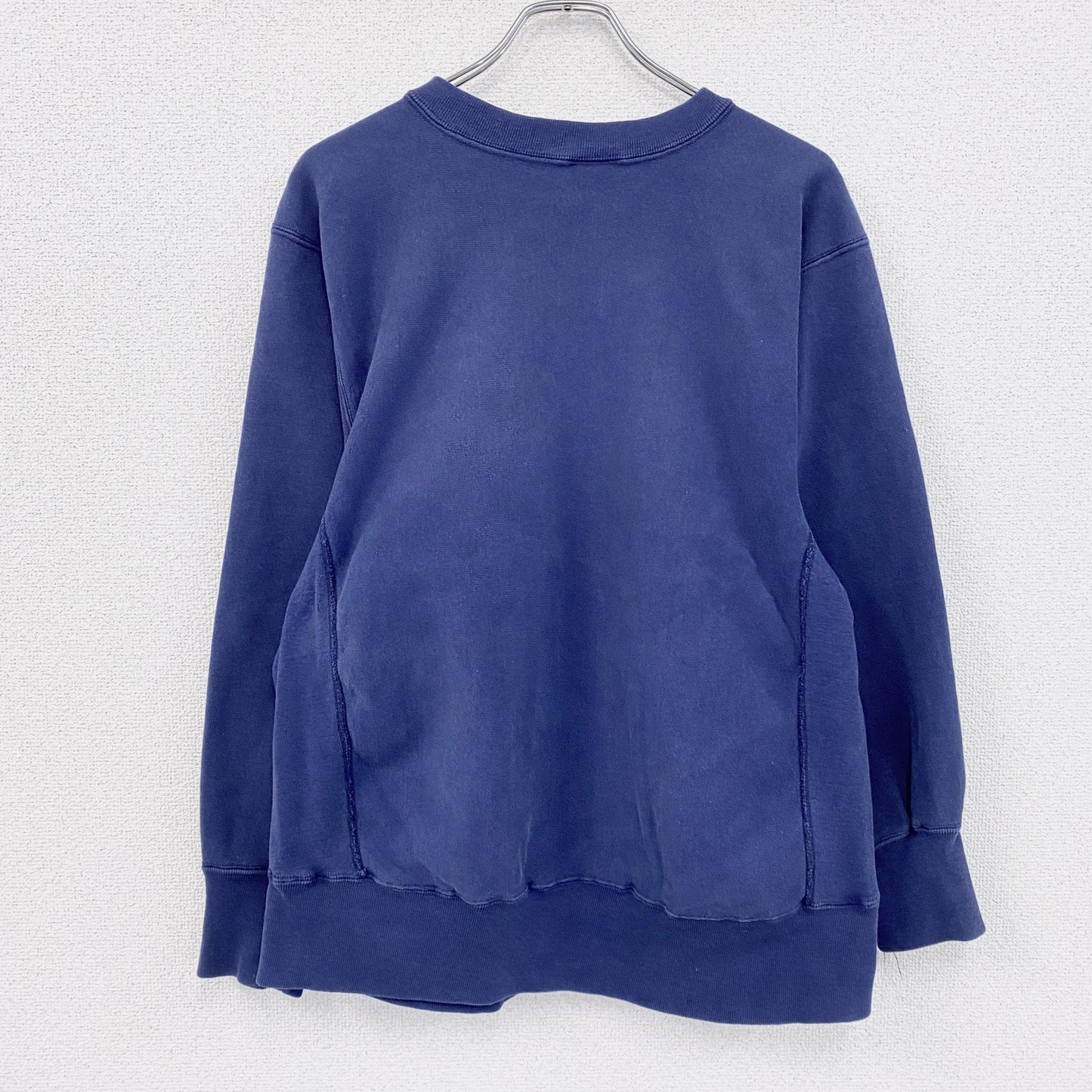 Champion　チャンピオン　リバースウィーブ　スウェット/トレーナー　カレッジプリント　ヴィンテージ　紺　ネイビー　Lサイズ