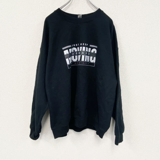 GILDAN　ギルダン　スウェット/トレーナー　黒　ブラック　XLサイズ