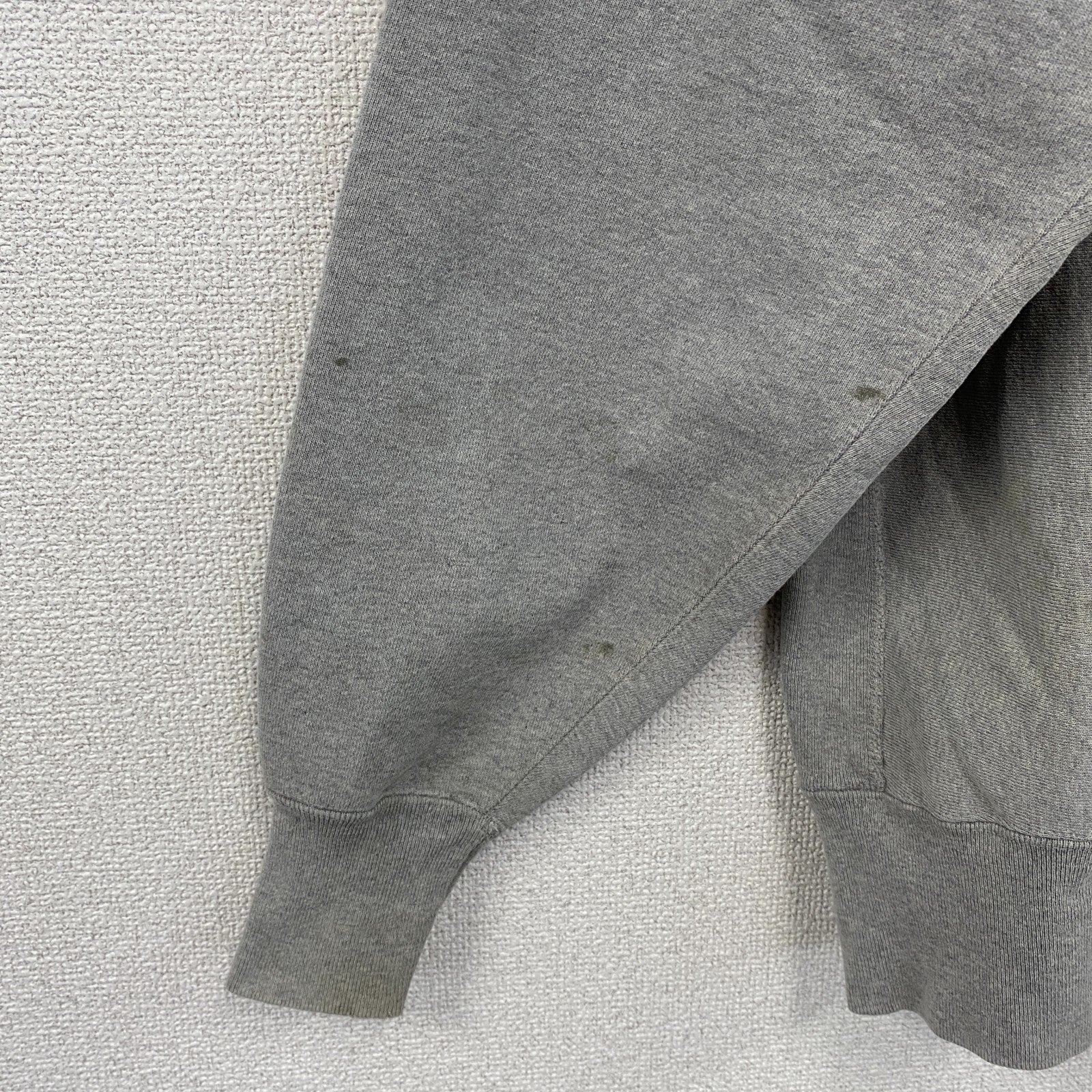90s　Champion　チャンピオン　リバースウィーブ　スウェット/トレーナー　刺繍タグ　灰色　グレー　XLサイズ