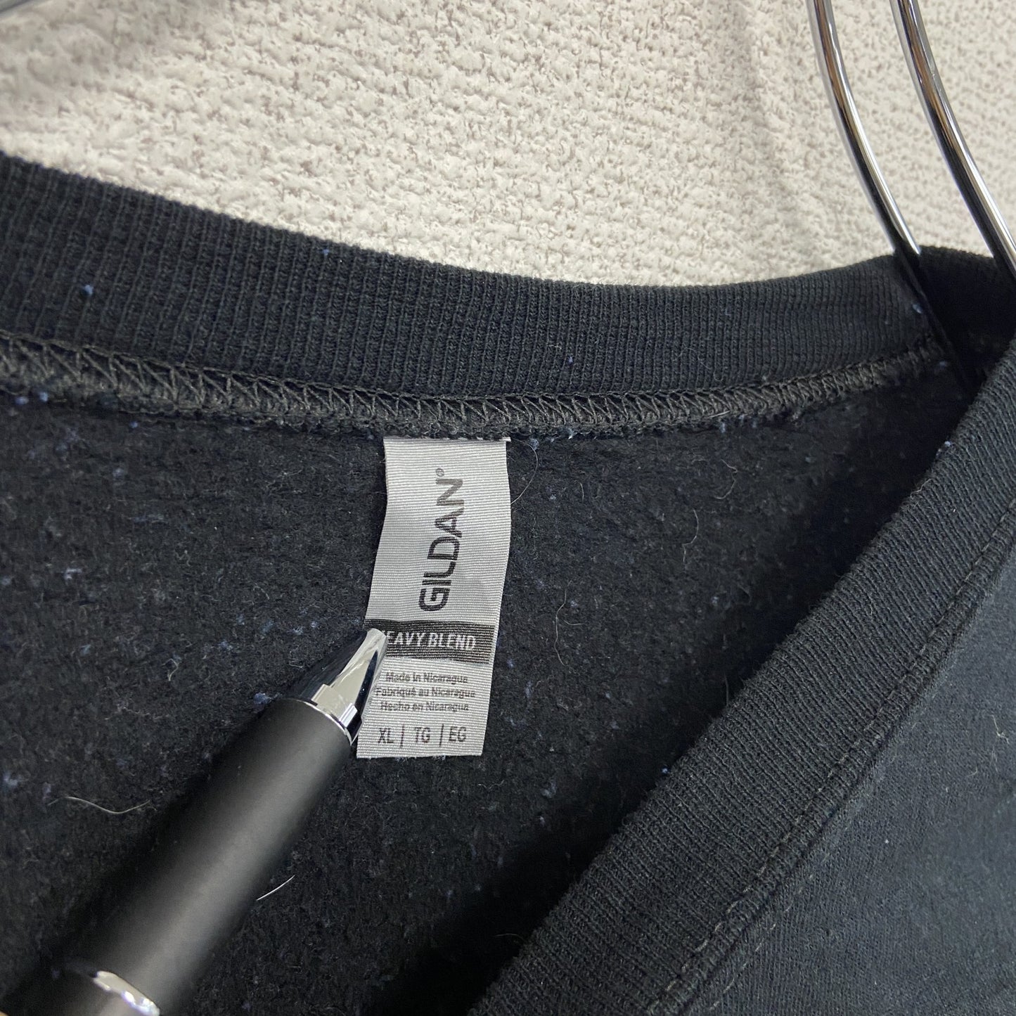 GILDAN　ギルダン　スウェット/トレーナー　黒　ブラック　XLサイズ