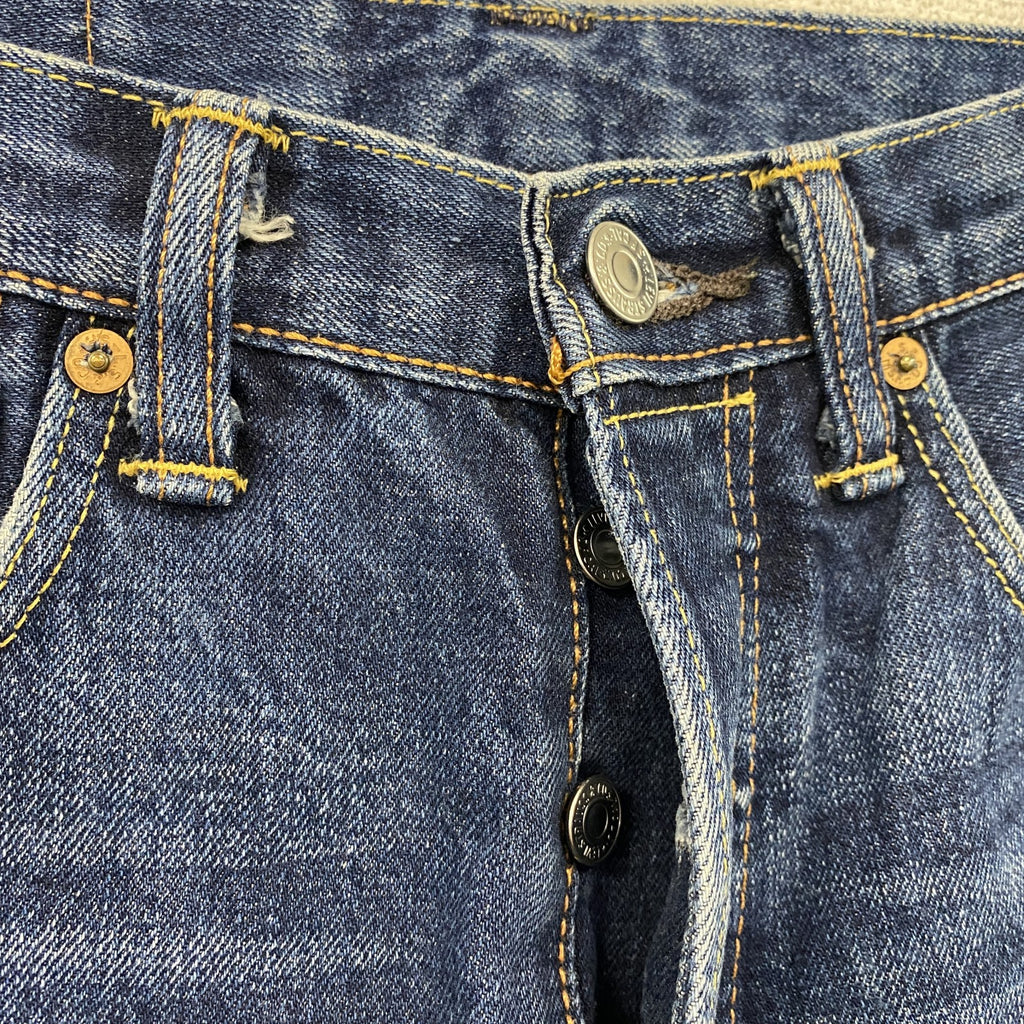 Levi’s　リーバイス　501　デニムパンツ/ジーンズ　ボタンフライ　縦落ち　インディゴ　W29サイズ