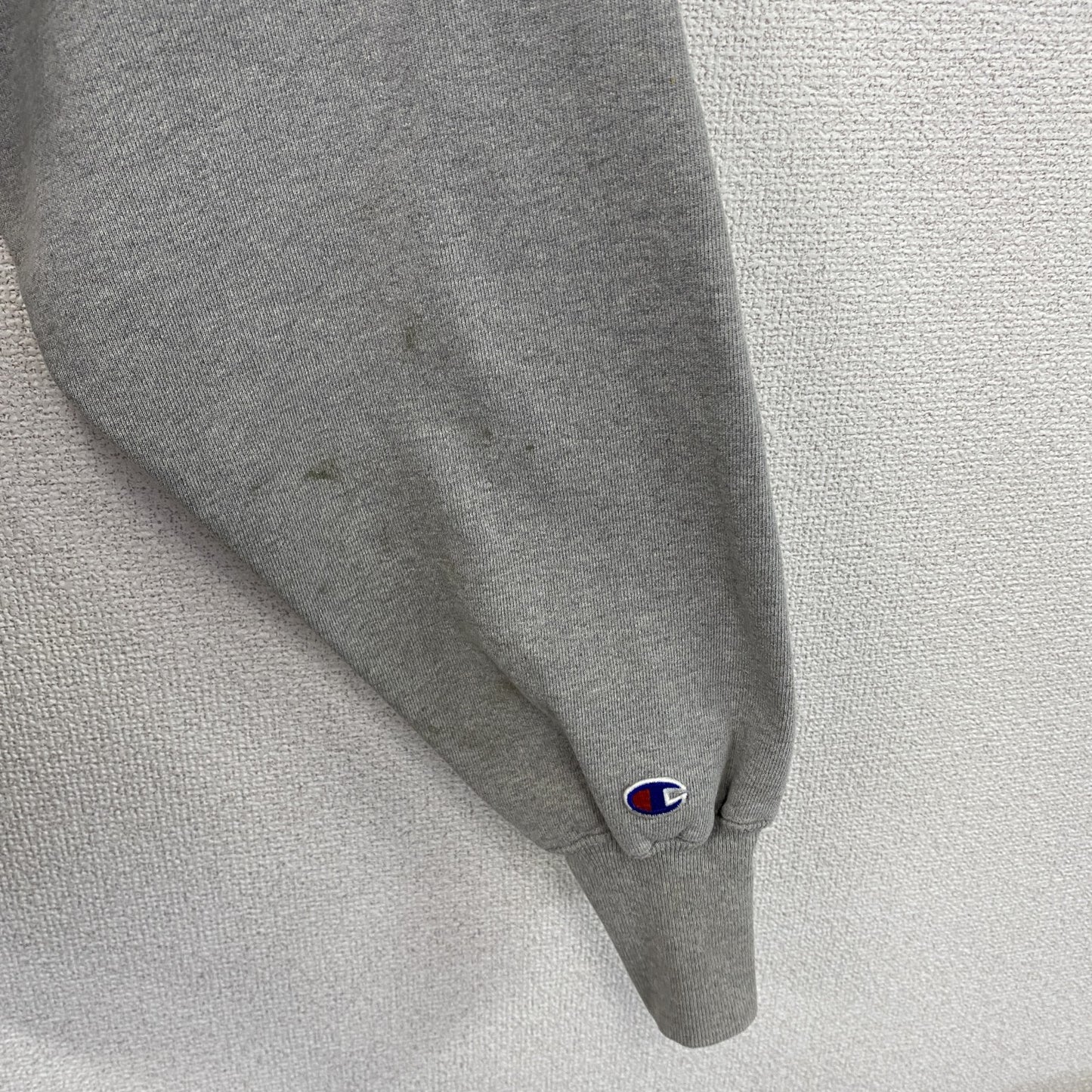 90s　Champion　チャンピオン　リバースウィーブ　スウェット/トレーナー　刺繍タグ　灰色　グレー　XLサイズ