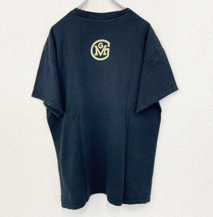 古着 used　GILDAN ギルダン　半袖プリントTシャツ　GAS MONKEY　猿　カジュアル　クルーネック　黒　Lサイズ