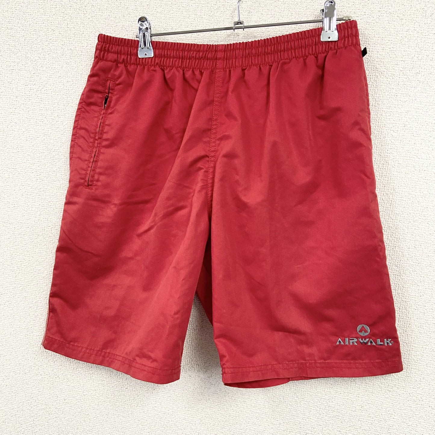 ARWALK　ハーフパンツ/ショートパンツ　ランニングパンツ　赤　レッド　Lサイズ