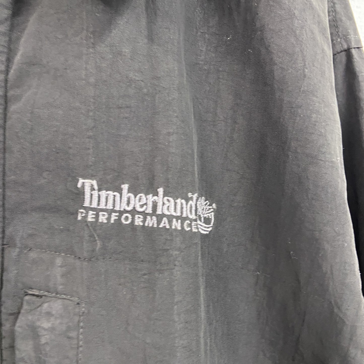 90s　Timberland　ティンバーランド　マウンテンパーカー/ナイロンジャケット　黒　ブラック　Sサイズ