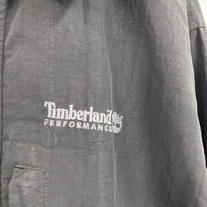 90s　Timberland　ティンバーランド　マウンテンパーカー/ナイロンジャケット　黒　ブラック　Sサイズ