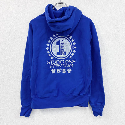 Champion　チャンピオン　リバースウィーブ　スウェットパーカー/フーディー　青　ブルー　Sサイズ