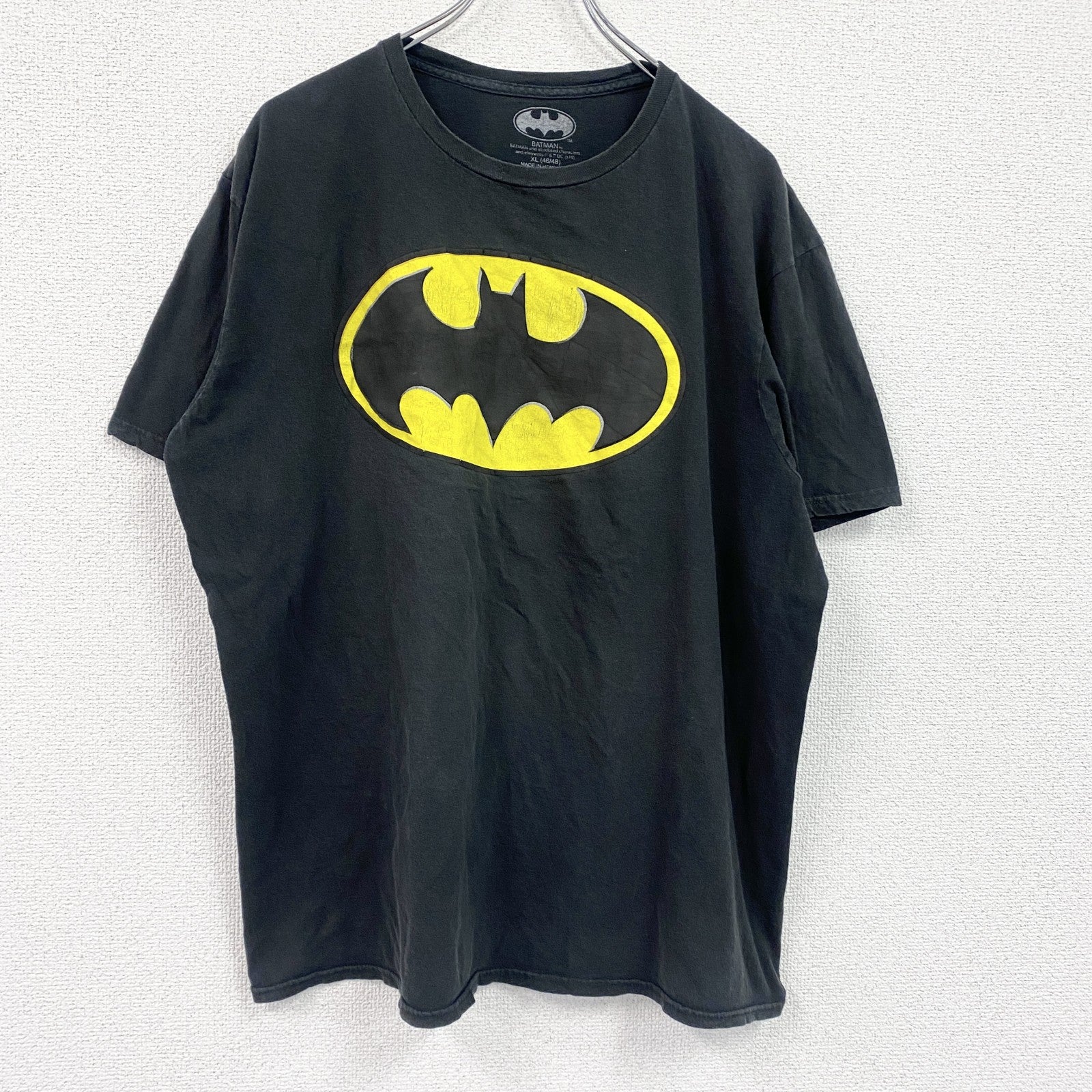 BATMAN　バットマン　半袖プリントTシャツ　黒　ブラック　XLサイズ