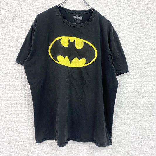 BATMAN　バットマン　半袖プリントTシャツ　黒　ブラック　XLサイズ