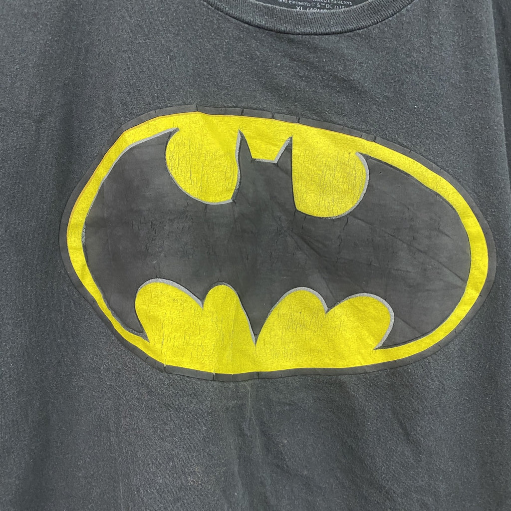 BATMAN　バットマン　半袖プリントTシャツ　黒　ブラック　XLサイズ