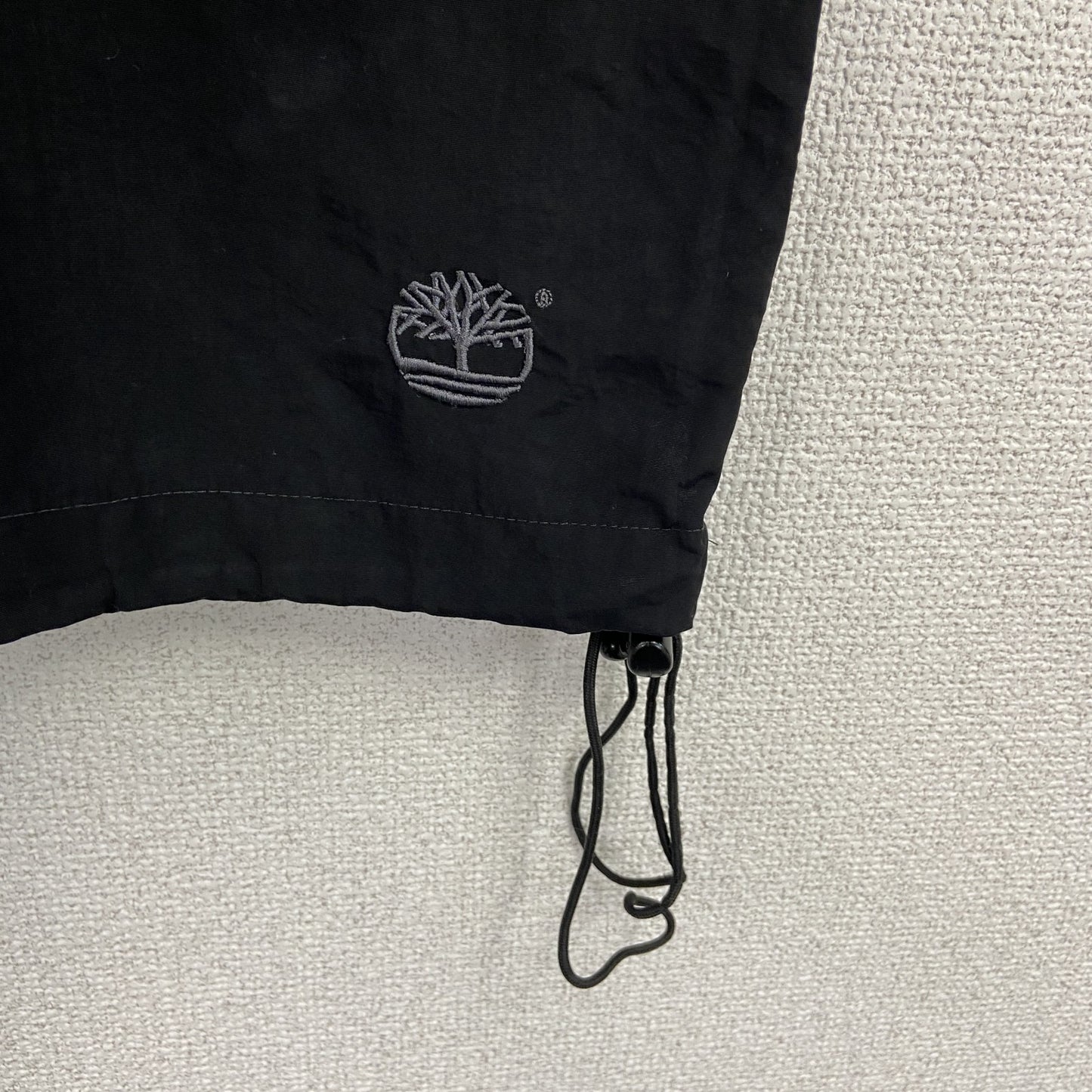 90s　Timberland　ティンバーランド　マウンテンパーカー/ナイロンジャケット　黒　ブラック　Sサイズ