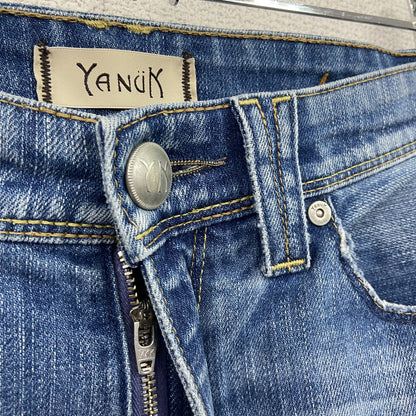 YANUK　ヤヌーク　デニムパンツ/ジーンズ　ジップフライ　インディゴ