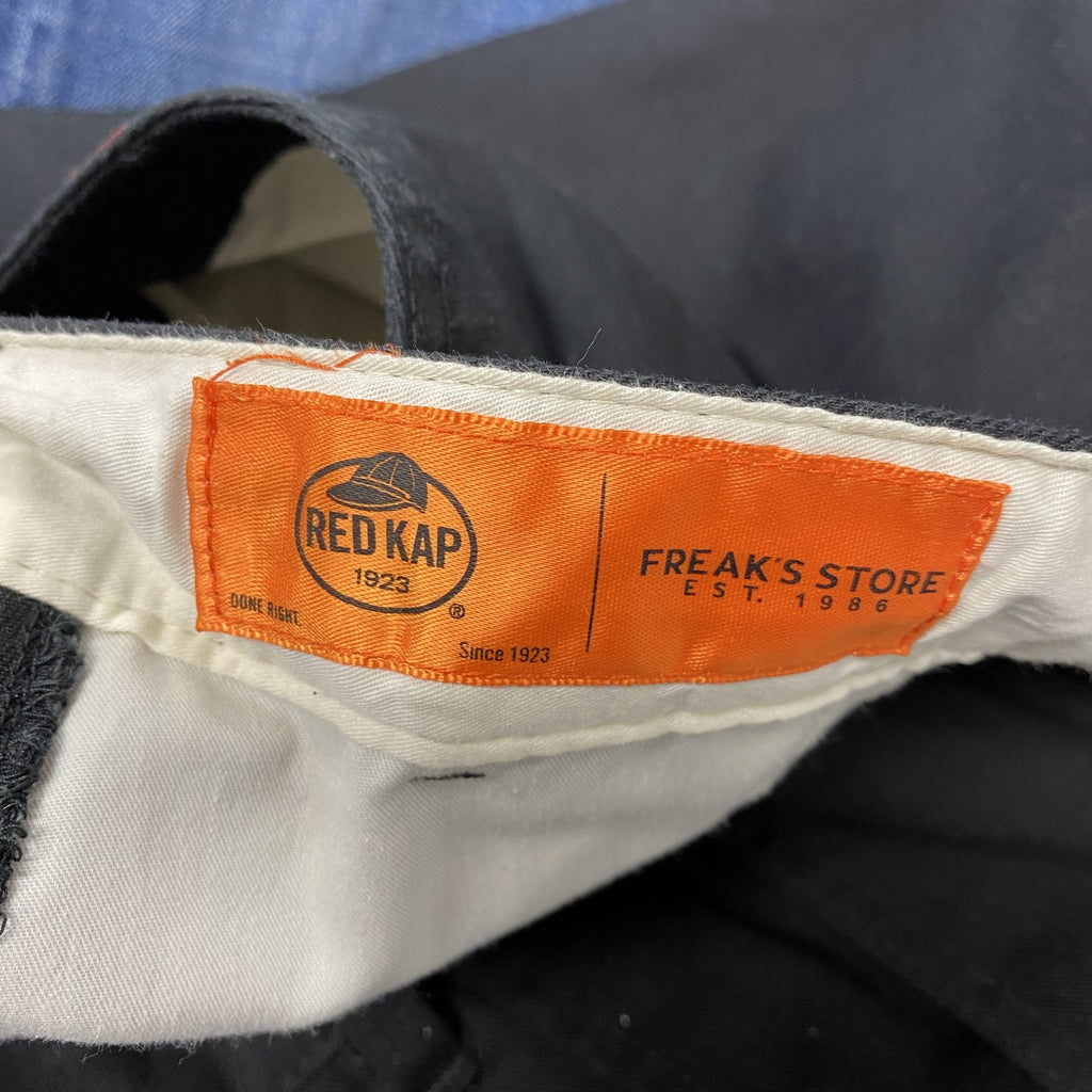 FREAK'S STORE　フリークスストア　RED KAP　レッドキャップ　ワークパンツ　ジップフライ　黒　ブラック　Lサイズ