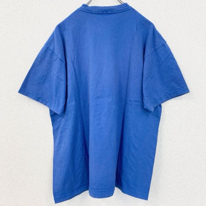 古着 used　The Kelly Family　半袖バンドプリントTシャツ　クルーネック　レトロデザイン　青　ブルー　