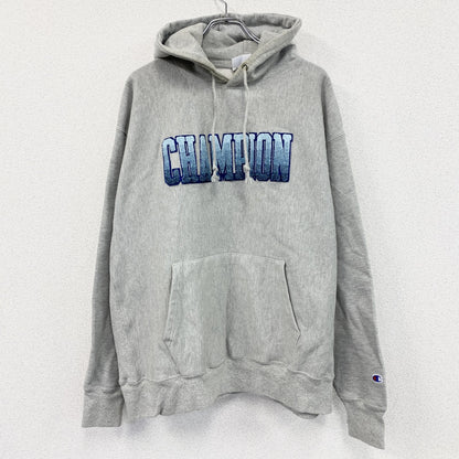 Champion　チャンピオン　リバースウィーブ　スウェットパーカー/フーディー　霜降りグレー　2XLサイズ