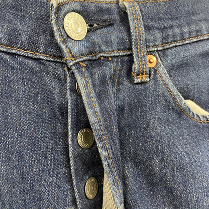 Levi’ｓ　リーバイス　502　デニムパンツ/ジーンズ　ボタン開き　インディゴ　W28サイズ